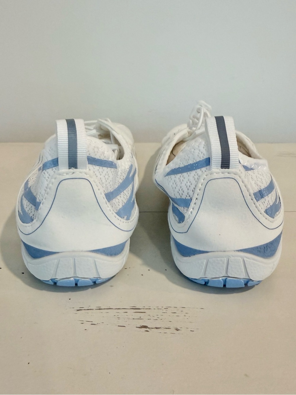 Hike Footwear HF LoraxPro Barefoot Shoes White Blue Zero Drop Wide Toe Size 10 - Picture 4 of 8